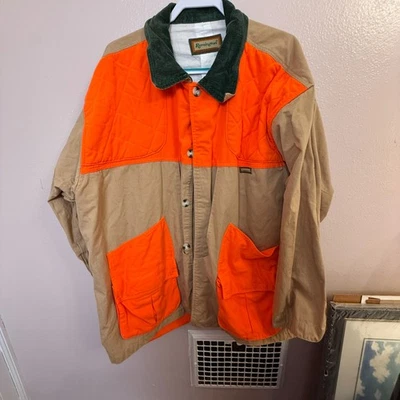 Remington Tan Hunter Orange Bird Hunting Shooting Jacket Adult 2X - Image 1 of 4