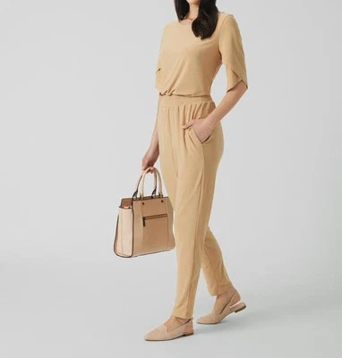 Damen Jumpsuit beige 40 mandel UVP:99,98€ G16 - Bild 1 von 2