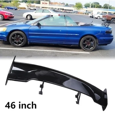 For Chrysler Sebring 46"Car GT Style Trunk Rear Spoiler Wing Glossy Black Foto 1 de 4