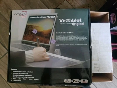 Vistablet The Original Graphic Pen Drawing Writing Tablet 12" - Image 1 of 4