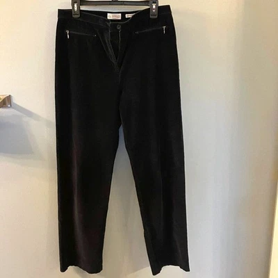 Pantalones de pierna recta de pana azul marino talla 10 Northern Reflections para mujer Foto 1 de 4