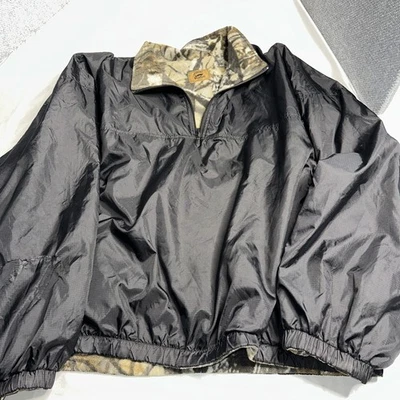 Duxbak Reversible Jacket Men's XX Large Camo Fleece Anorak Hunting Coat - Image 1 of 4