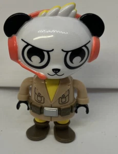 💥 Dino Universe Panda Figure only Ryans World Bonkers Plastic Toy 3" FREE SHIPP - Picture 1 of 7