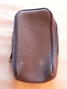 Estuche de transporte gris y azul para hombre, gafas, 6 pulgadas, cierre con cremallera, símbolo de Texas - Imagen 1 de 3