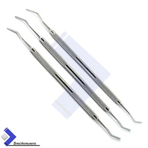3Pcs Dental Heidman Spatula Set Composite Filling Examination Lab Mixing Tools - Picture 1 of 4