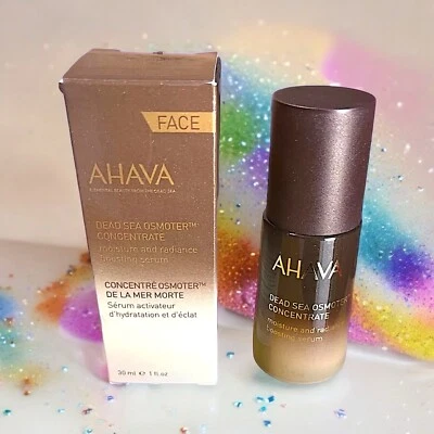 Ahava Dead Sea Osmoter концентрат сыворотка равномерного тона 1 жидк. унц. Полный размер новый в коробке - Изображение 1 из 4