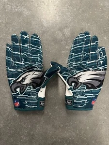 Philadelphia Eagles NFL Stretch Fit Receiver Football Gloves - Picture 1 of 2