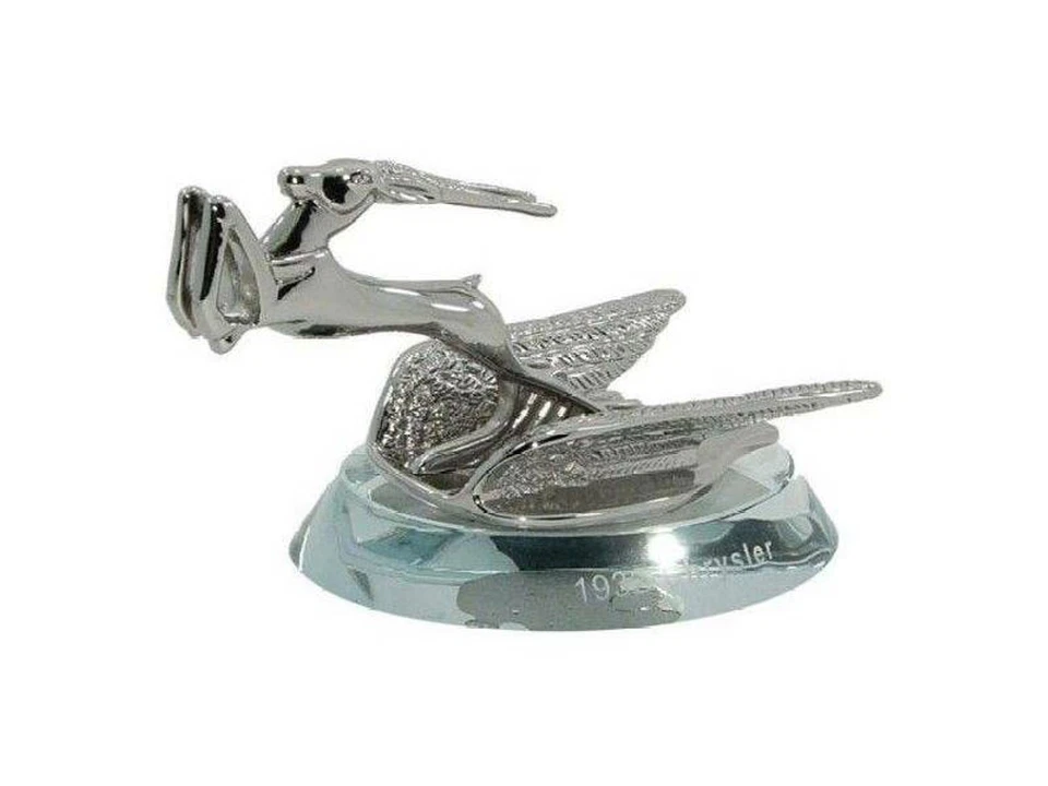 WOW EXTREMELY RARE Hood Ornament Emblem Cover Chrysler 1932 1:2 Signature - Image 1 of 1