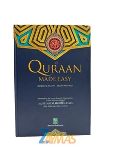 Quran Made Easy Arabic English Translation Quraan Afzal Hoosen Elias Hardback - Imagen 1 de 2