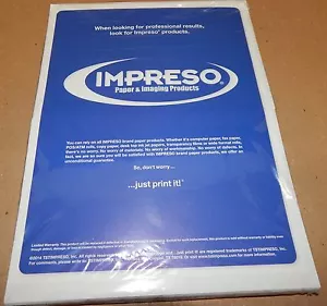 Paquete de 50 sobres de papel Impreso blancos 8 1/2"x 5 3/4" se adapta a papel de copia plegado 126S - Imagen 1 de 9