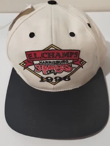 Sombrero a presión Harrisburg Senators Eastern League Champs de colección años 90 1996 béisbol - Imagen 1 de 9