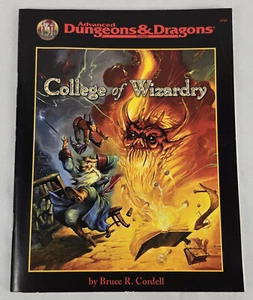 Advanced Dungeons & Dragons College Of Wizardry. Softcover. 1997. + Blatt. - Bild 1 von 12