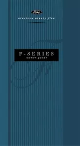 1995 F-Series Ford Truck Owners Manual User Guide - Picture 1 of 1