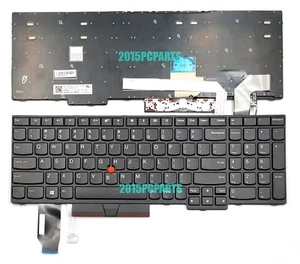 Lenovo Thinkpad P52 P53 P53S P72 P73 E580 E585 E590 L580 L590 T590 Keyboard US - Afbeelding 1 van 5