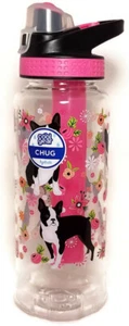 Cool Gear CHUG PINK DOG Freeze Gel Stick Water Bottle Drink Container 32 fl oz - Picture 1 of 12