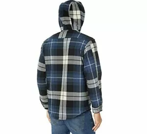 Wolverine Herren Bucksaw Hemdjacke mit Kapuze XL blau kariert - Bild 1 von 7