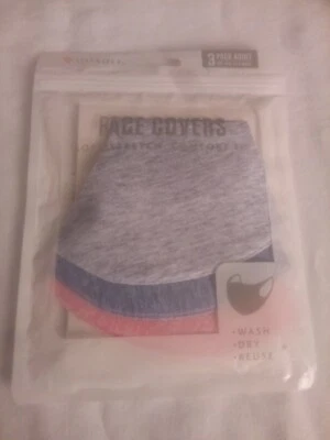 Sofsole Face Covers 3 Pack Adult - Image 1 of 2