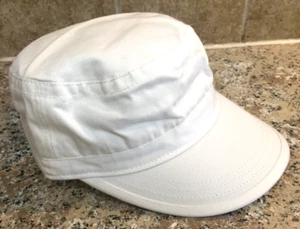 Cap Kids & Woman Hats Adjustable Size New! Cadet Style Brand New / White - Picture 1 of 5