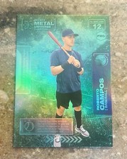 2021 UD Skybox Metal Roberto Campos GREEN PMG #/10 Rookie Rc Card RARE VHTF SSP