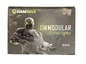 GameMax GM-800 GM Modular ATX Power Supply 800W - Picture 1 of 10