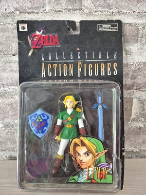 Boneco Nintendo Collectibles 1998 LEGEND OF ZELDA OCARINA OF TIME N64 Era Link - Imagem 1 de 4