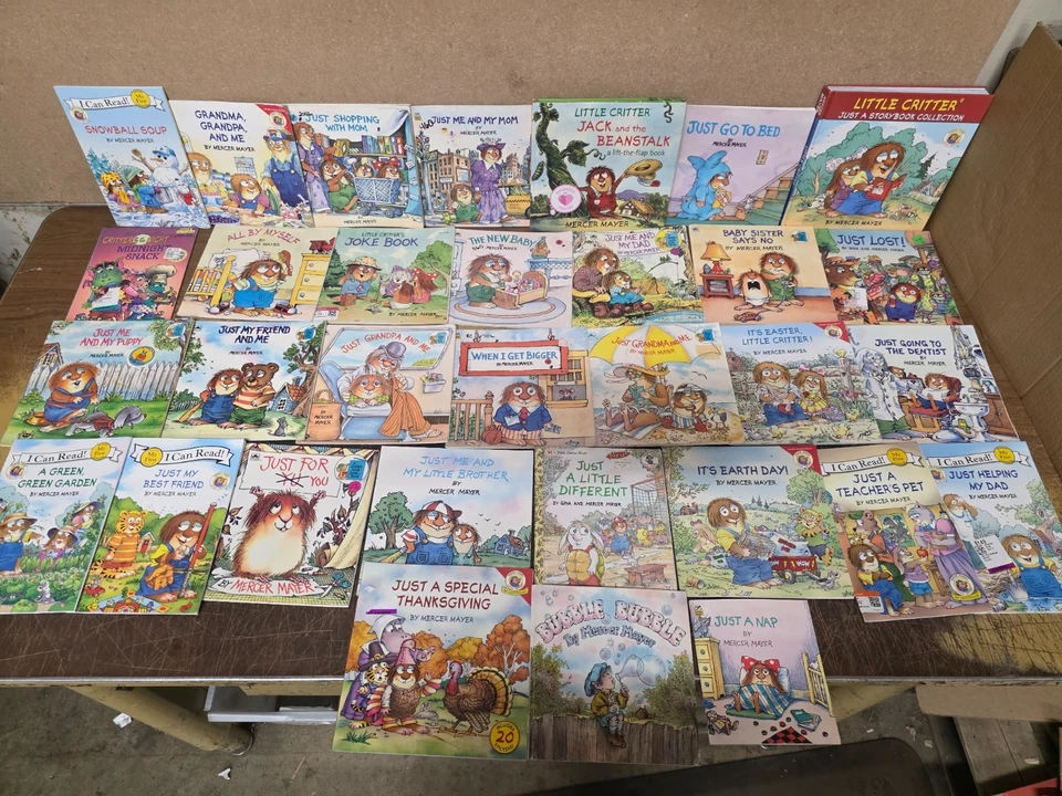 32 Little Critter Books Lot Mercer Mayer I Can Read Storybook Collection Kids - Image 1 of 1