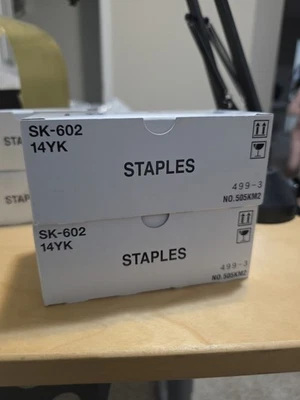 Genuine Konica Minolta SK-602 14YK 499-3 505KM2 (3 cartridges inside each box)