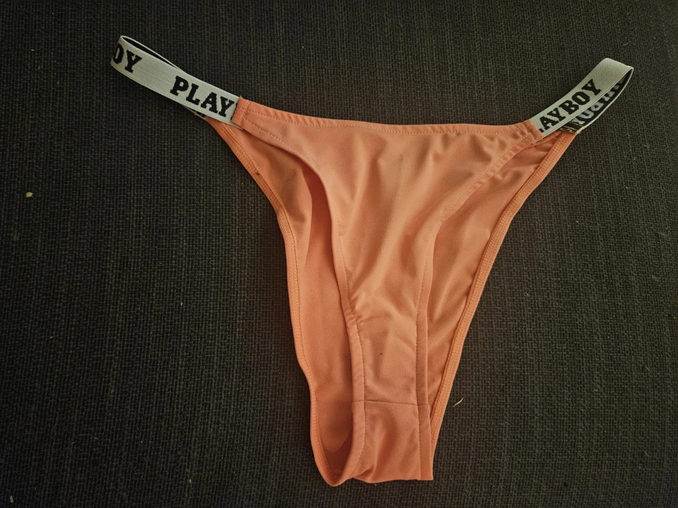 Tanga Playboy Naranja Extra Grande Foto 1 de 1