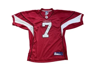 Arizona Cardinals Jersey Mens XL Red White NFL Football Matt Leinart 7 Reebok - Picture 1 of 16