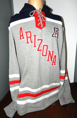 ARIZONA WILDCATS Hockey Jersey Sudadera con Capucha Sudadera CAMPEÓN Hombre Talla XL Foto 1 de 4