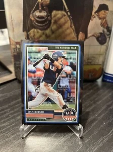2023 Panini USA Stars & Stripes BLACK Prizm Colt Emerson Mariners! 45/50 - Bild 1 von 2