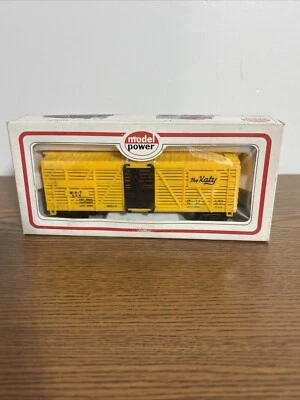 Model Power HO Scale Freight Box Car The Katy M-K-T 508 NOS - Image 1 of 4