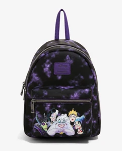 Loungefly Disney Villains Mini Backpack - New - Picture 1 of 4