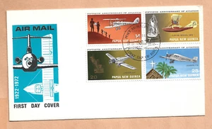 AIR MAIL FDC PAPUA NEW GUINEA JUN 7,1972 - Picture 1 of 1