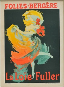 Jules Cheret, La Loie Fuller, Le maitres de l'Affiche edition, plate 73, 1895 - Picture 1 of 5