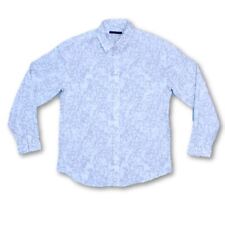 Elie Tahari Men's T-Shirt Collar: 16.5 in White 100% Other Basic