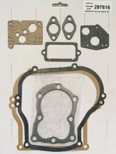 New Gasket Set for Briggs & Stratton B&S 297616 496659 for 4HP & 5HP Vertical - Picture 1 of 1