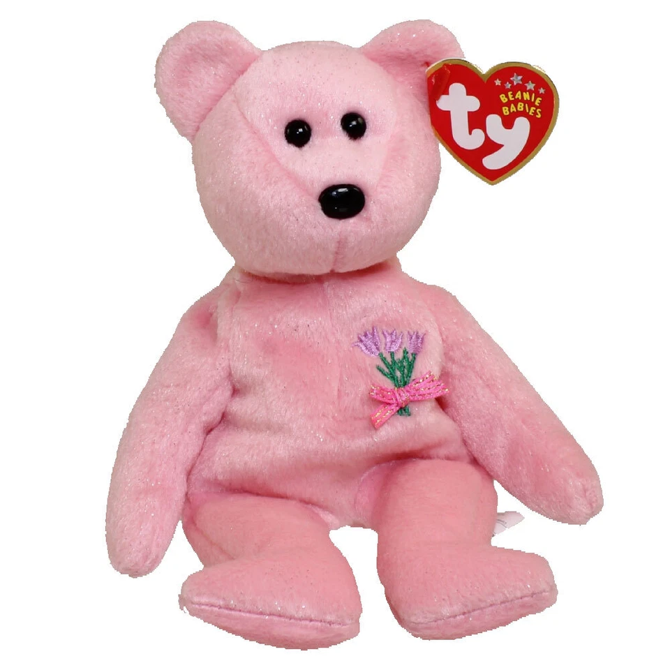 TY Beanie Baby - MUM the Bear (8.5 inch) - MWMTs Stuffed Animal Toy - Image 1 of 1