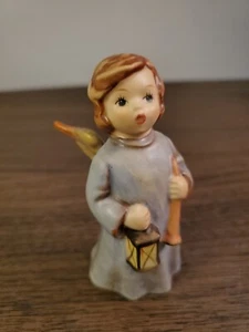 Vintage Hummel Goebel, "Hosanna" #480 Angel with Lantern and Horn 4" Child - Picture 1 of 8