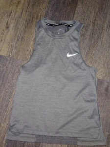 XS  ~ NIKE  shirt tank top  athletic muscle gray  EUC - Picture 1 of 6