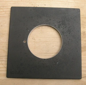 genuine later Sinar F & P metal lens board panel with copal 3 compur 3 - Picture 1 of 3
