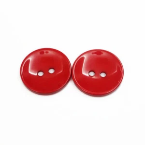 10x Colorful Sewing Button 2-Hole Round button for DIY Shirt Blazer Coat Costume - Picture 1 of 28
