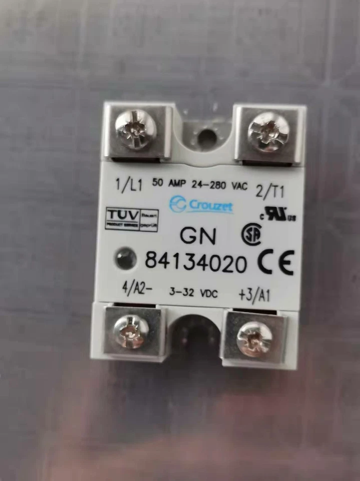 New Crouzet GN84134020 Solid State Relay 50A 3-32VDC x 1pc - Image 1 of 1