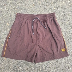 Arena Mens Shorts XL New Without Tags - Brown Orange Shorts - Picture 1 of 7