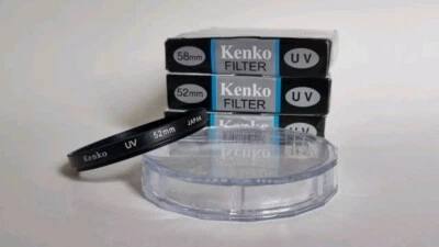 Kenko UV Lens Filter for Camera | 49mm 52mm 55mm 58mm 67mm 72mm 77mm | UK Seller - Image 1 of 4
