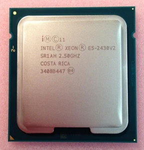 Intel Xeon E5-2430v2 Six Core 2.50GHz 15MB LGA1356 Processor CPU SR1AH - Picture 1 of 1