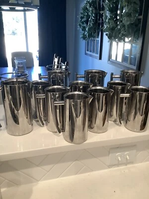 Frieling French Press Double Wall  Coffee Pitcher Cafe Carafe 11 Total READ DES. - Image 1 of 4