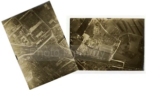 Catastrophe de la Courneuve, mars 1918 : vue aérienne - Photo WWI 14-18 - Picture 1 of 6