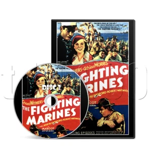 The Fighting Marines (1935) 12 Chapter Mascot Movie Serial Cliffhanger (2 x DVD) - Imagen 1 de 3