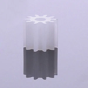 10X Engranaje de husillo juguete engranajes plástico 2 mm 10 dientes 0,5 módulo para eje de transmisión del motor - Imagen 1 de 5